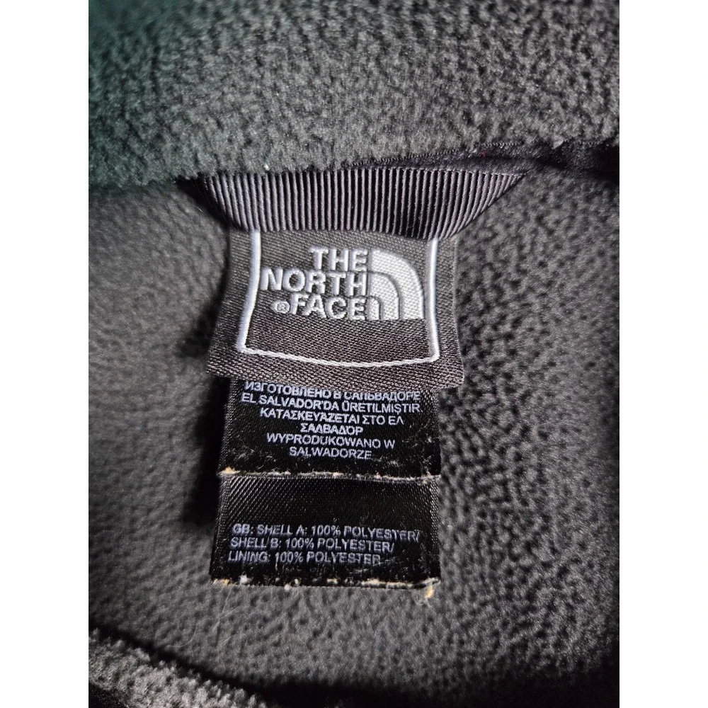 The North Face Fleece Jacket Mens Medium Grey Black FlashDry Full Zip Colorblock